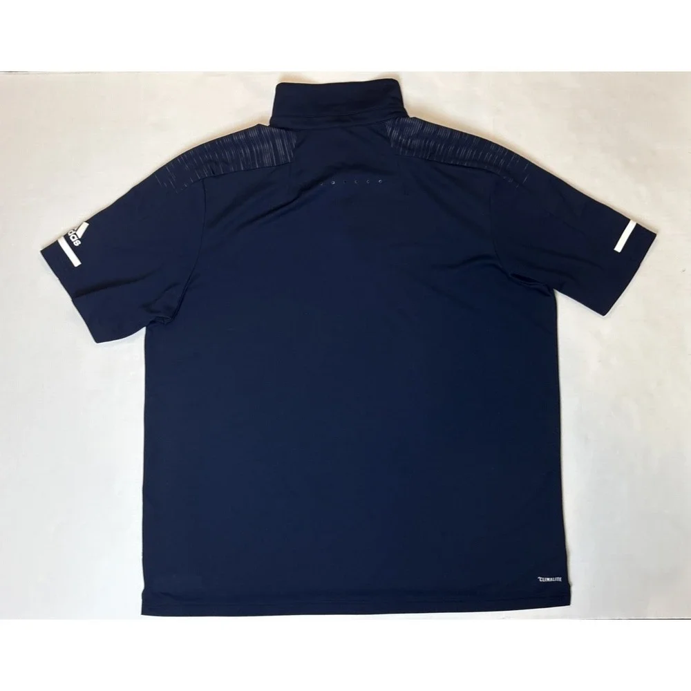 Adidas Short Sleeve Navy Blue Climalite‎ T-shirt Mens Size 2XL